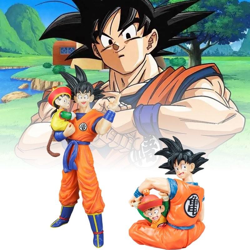 Son Dragon Ball Goku Gohan Pvc Toy Model Decoration Children Gift Christmas