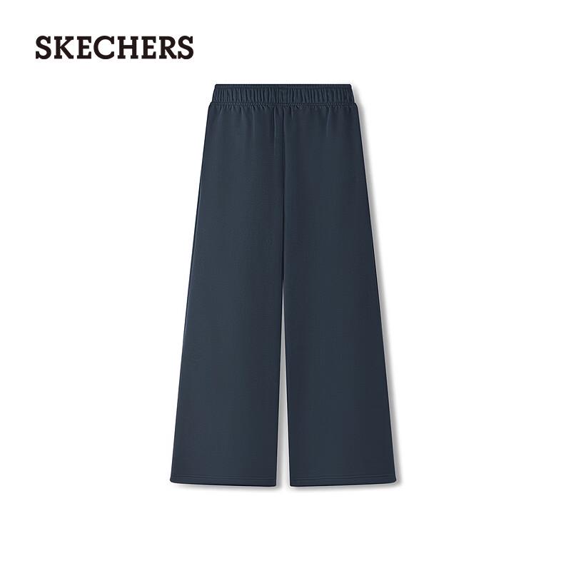 Skechers Women's Classic Knit Split Hem Flared Pants L226W068