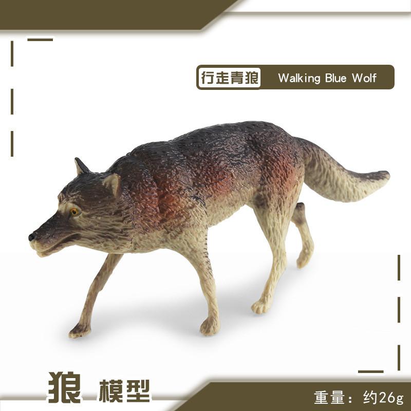 Stunning Static Pvc Wolf Figurine Ideal For Childrens Learning And Imagination Exploration