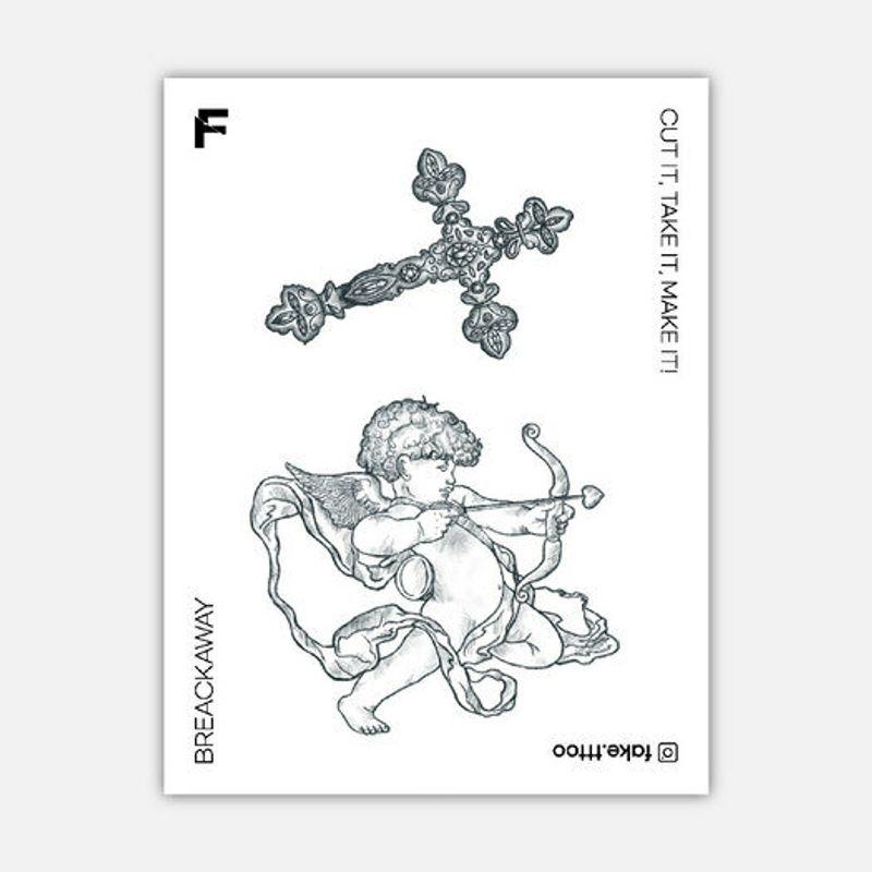 Слава Тату-наклейка