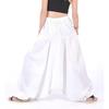 Women White Loose Baggy Pant Indian Party Wear Ethnic Boho Gypsy Harem Pants