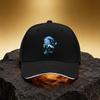 Blue Mage Character Pattern Hat, Unisex Printed Baseball Cap Sandwich Duckbill Cap Sports Hat Suitable for Daily Commute And Tra