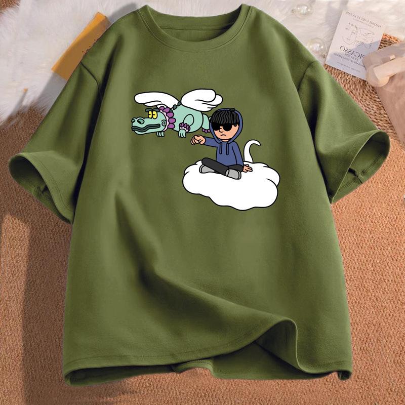 T-Shirt Women'S T-Shirt Casual Cotton Short-Sleeved T-Shirt