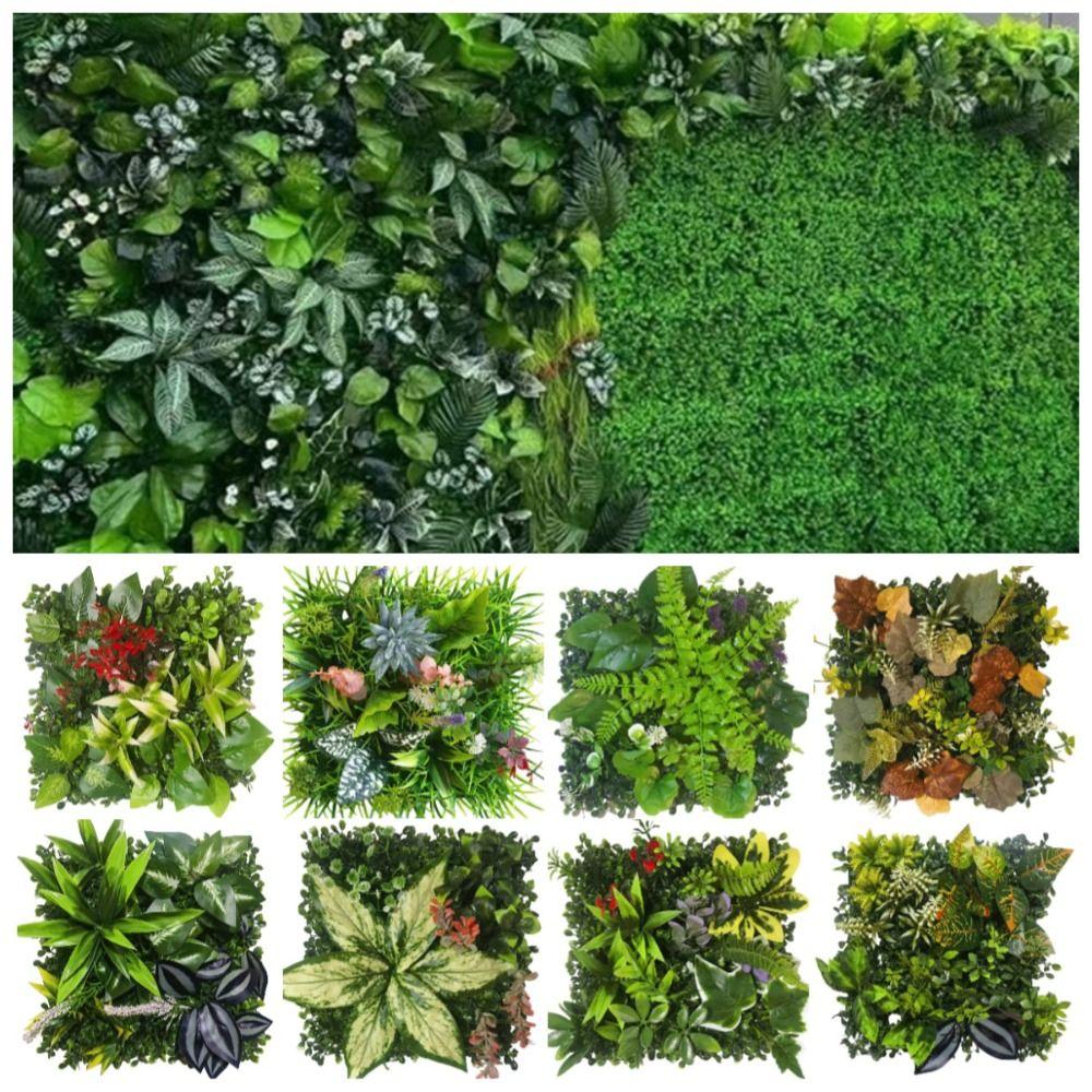 Eternal Life Artificial Plant Wall Panel Flower Artificial Fern Grass  Privacy Screen