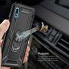 Shockproof Case - LittleMonkey - Samsung Galaxy A20E - Aluminum - Magnet - 360° Ring Stand