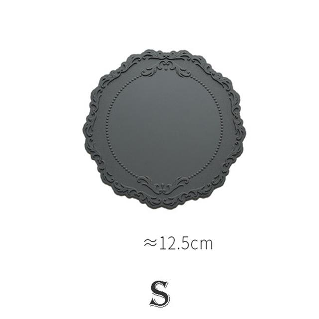 Konco Silicone Placemats for Table Waterproof Non-Slip Tableware Pad Nordic Style Western Tablemat Coaster Decoration Mat