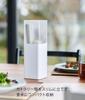 Yamazaki Tower Cutlery Stand with Lid, White, Approx. W8 X D8 X H25cm, Dustproof, with Dividers, 5372