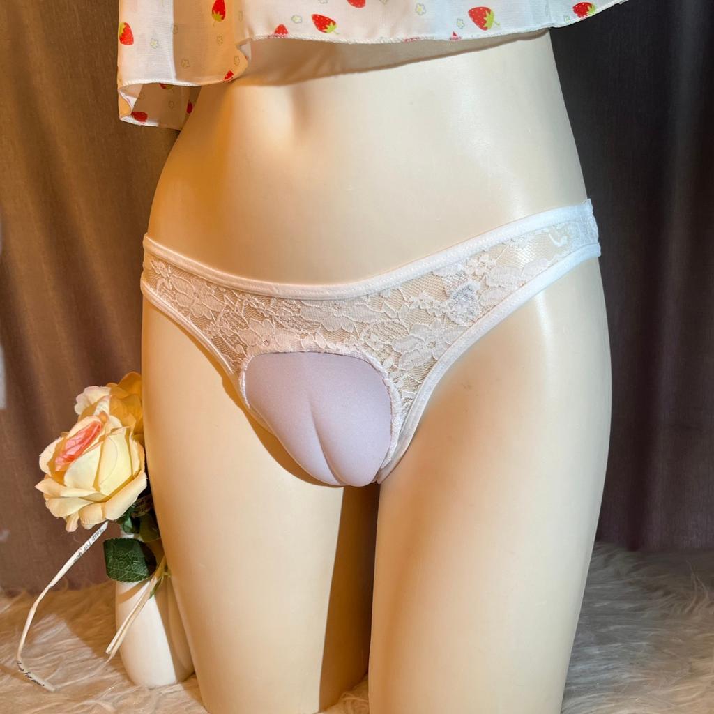 Unisex Lace Camel Toe Tucking Underwear Ts Fake Girls Crossdresser Underwear Hollow Hidden Jj Sexy Lingerie Mtf Gay Sissy Thong