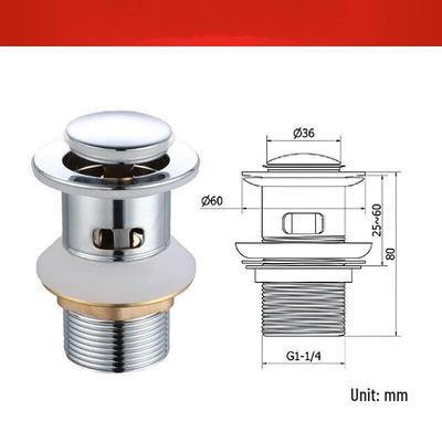 Elementy wyposażenia łazienki – Zawory spustowe