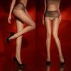 1 Ladies Oil Shiny See Through Smooth Pantyhose Silky Touch Transparent Breathable High Waist Tights For Women Party Clubwear