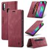 Premium Vintage Leather Wallet Case for Samsung Galaxy A40 - RFID Blocking, Flip Cover with Card Slots (4 Colors)