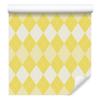 Pastel Diamonds Wallpaper Cream and Yellow for Living Room and Bedroom 50x1000