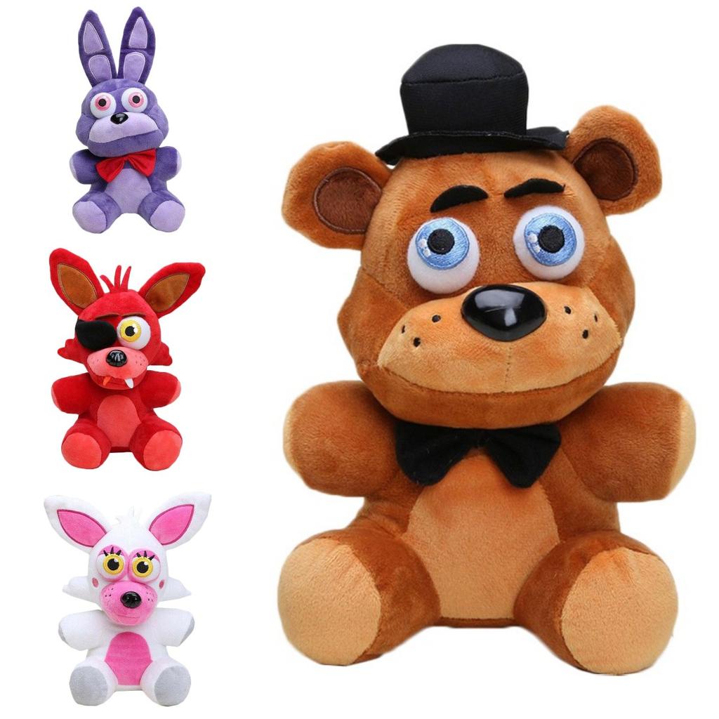 At Five Nights Freddy Soft Stuffed Toy Bear Fox Bonnie Golden Kids Toys Plush