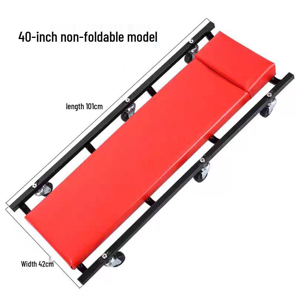 Folding Sponge Auto Repair Creeper - 36" & 40" Car Chassis Skateboard