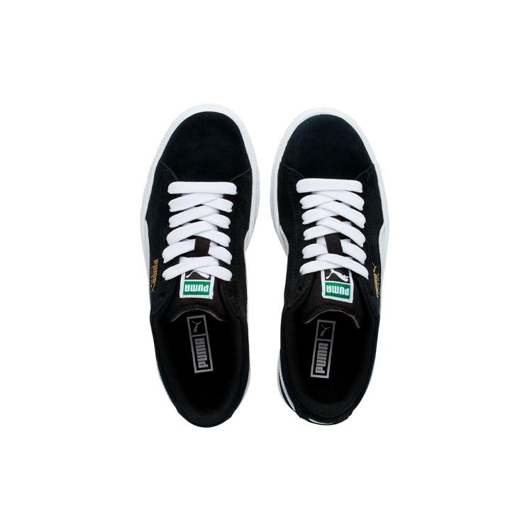 (GS) PUMA Suede 'Black White' Kids' 355110-01