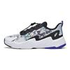 Li Ning Youth  Childrens Glow In The Dark Shock Absorbing Rebound Casual Shoes Kids Casual Shoes Black White YKCT108-3