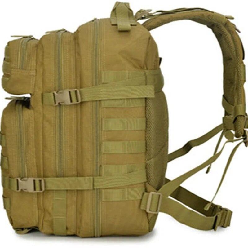 Outdoor Tactical Backpack Large Capacity Hiking Mountaineering Sports Bag for Men