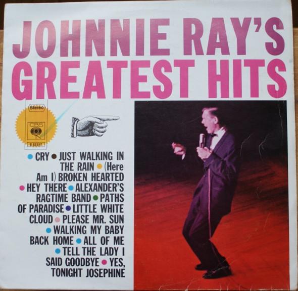 

LP Record JOHNNIE RAY - Johnnie Ray s Greatest Hits S52317 CBS 1968 Germany Rock Used