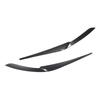 Pair of Front Headlight Eyebrow Left Right Headlamp Eyelid Cover Trim Replacement for X5 G05 X6 G06 LCI