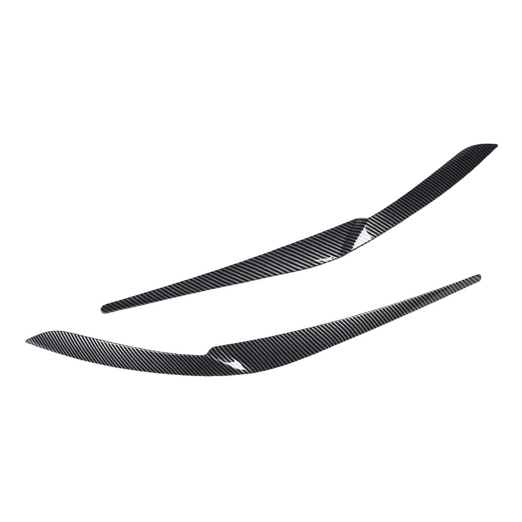 Pair of Front Headlight Eyebrow Left Right Headlamp Eyelid Cover Trim Replacement for X5 G05 X6 G06 LCI