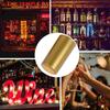 100 Pezzi Pellicola Termoretraibile Rossa per Bottiglie Homebrew Tappo Decorazione Termica Coperchi Sigillanti Etichette Copertura Vaso