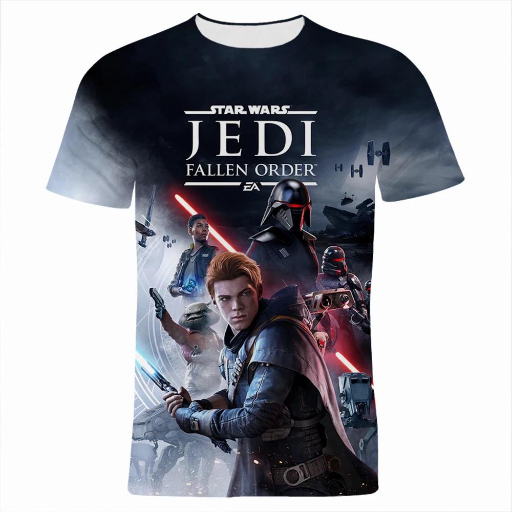 Disney Summer 3d Print Star Wars T-shirt For Teen Casual Clothes  Tee Fashion Oversized T Shirt Harajuku Male Top