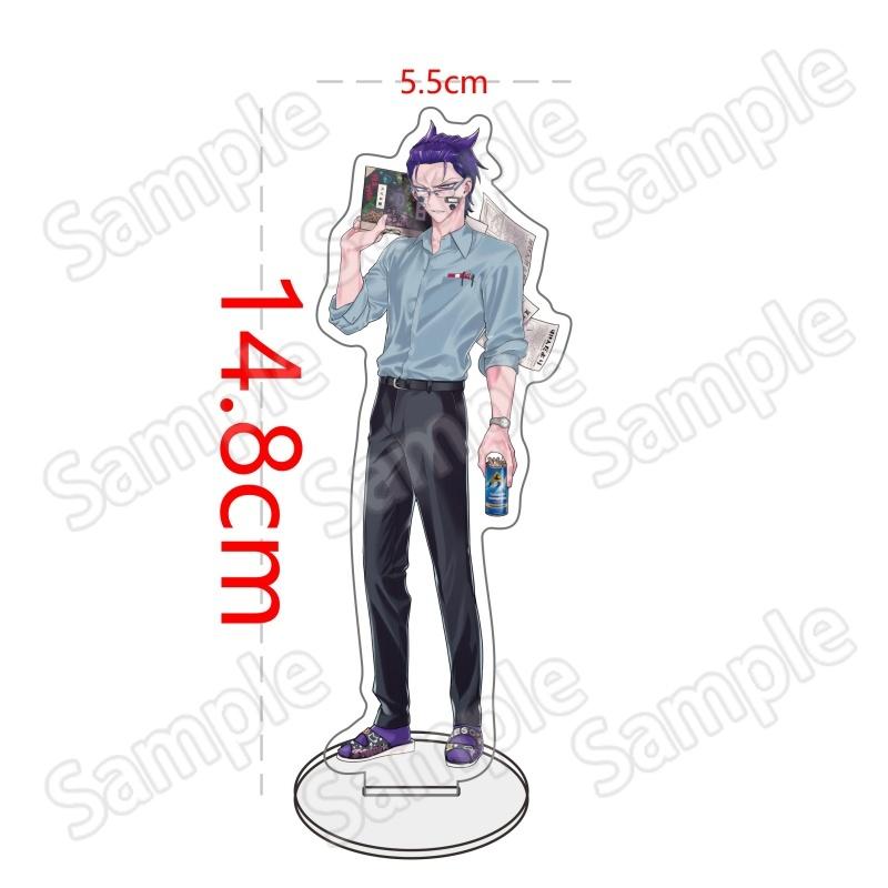 Japan Anime Welcome to Demon School Iruma-kun Acrylic Stand Model Toy Suzuki Iruma Asmodeus Alice Standing Keychain Cosplay 15 cm