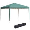 3 X 3M Garden Pop Up Gazebo Height Adjustable Marquee Party Tent Wedding Canopy With Carrying Bag Green