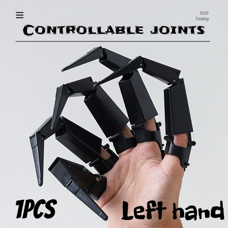 Halloween Articulated Fingers 3D Extensions Fingers Cosplay Party Decoration Outdoor Party Props