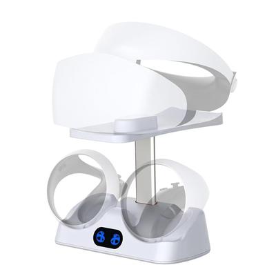 For PS5 VR2 with Display Light Controller Charging Base Charger with Storage Glasses Holder Game Accessories