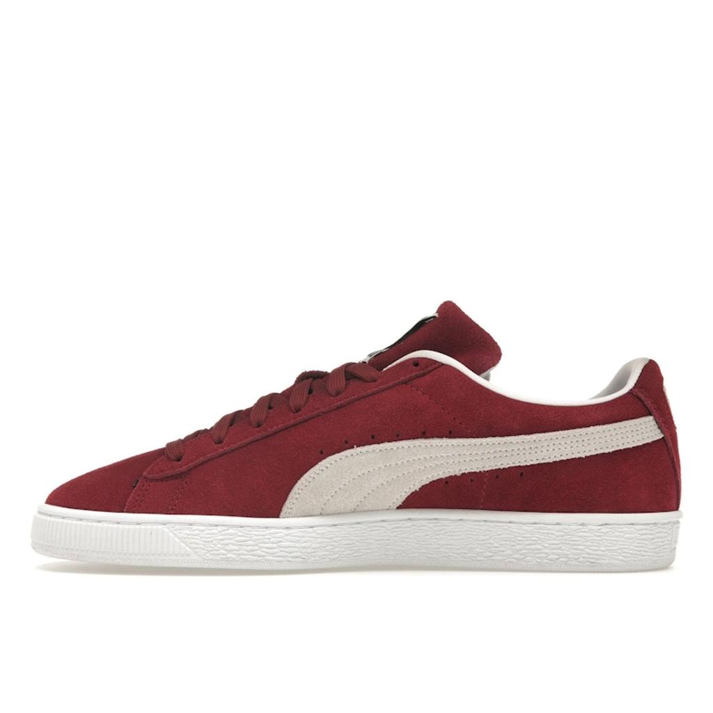 Puma Suede Classic 21 Cabernet Unisex Sneakers Red White 374915-06