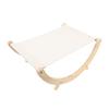 Wooden Cat Hammock Foldable Antislip Easy To Assemble Elevated Pet Hammock Bed Furniture for Indoor
