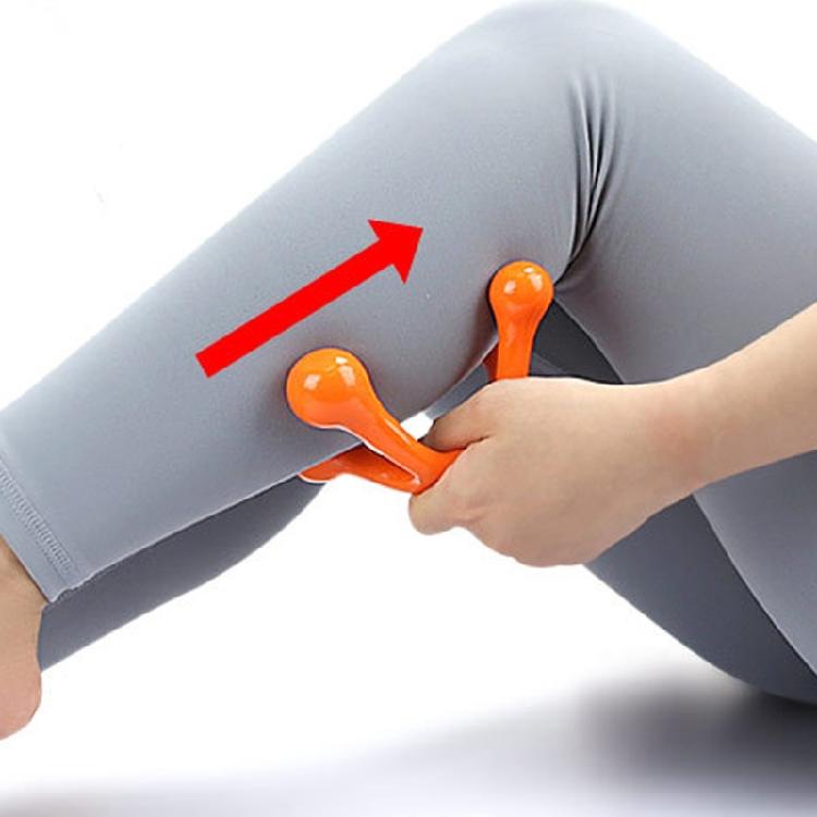 Massagegerät mit glatten Oberflächen für körperkonturierte Bereiche zur Linderung von Schulter-, Nacken- und Rückenschmerzen