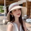 Women S Simple Luxury Bucket Hat Large Brim Sun Protection Fashionable Hat