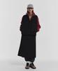 Minasu Mns Line Quilting Long Skirt_Black