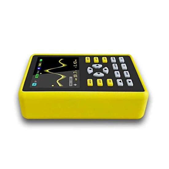 WINGONEER Digitales Mini-Oszilloskop, LCD-Bildschirm, Handheld, 100 MHz Abtastrate, 2,4 Zoll, tragbar, Bandbreite 500 MS/s