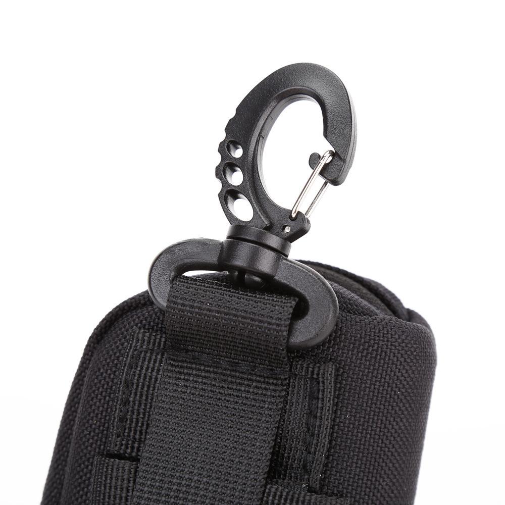 1 Stück Outdoor Nylon Hartschalen-Brillenetui Sonnenbrillen-Schutzbox Molle-System Zubehörtasche Sonnenbrillen-Aufbewahrungstasche