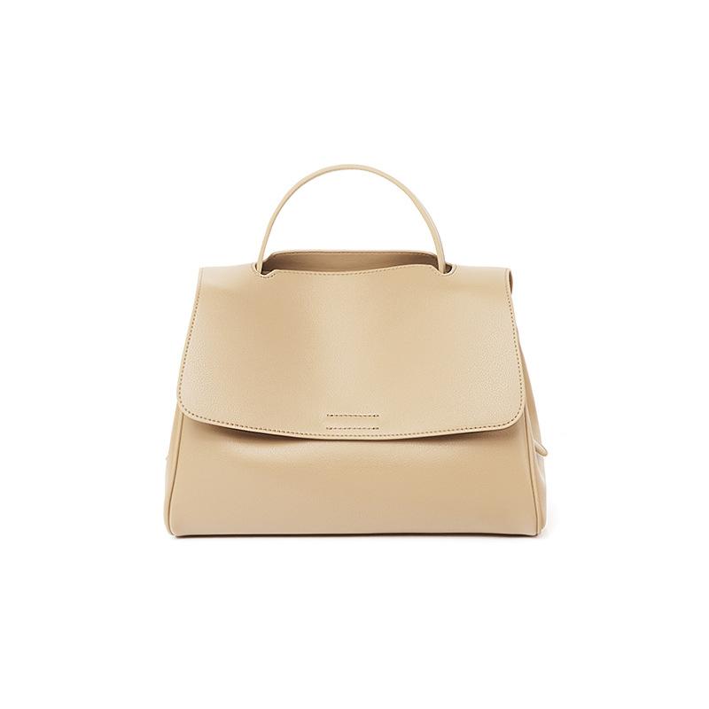 Soft leather bag women's 2025 new fashion shoulder messenger bag large capacity versatile tote underarm bag genuine leather women's bag