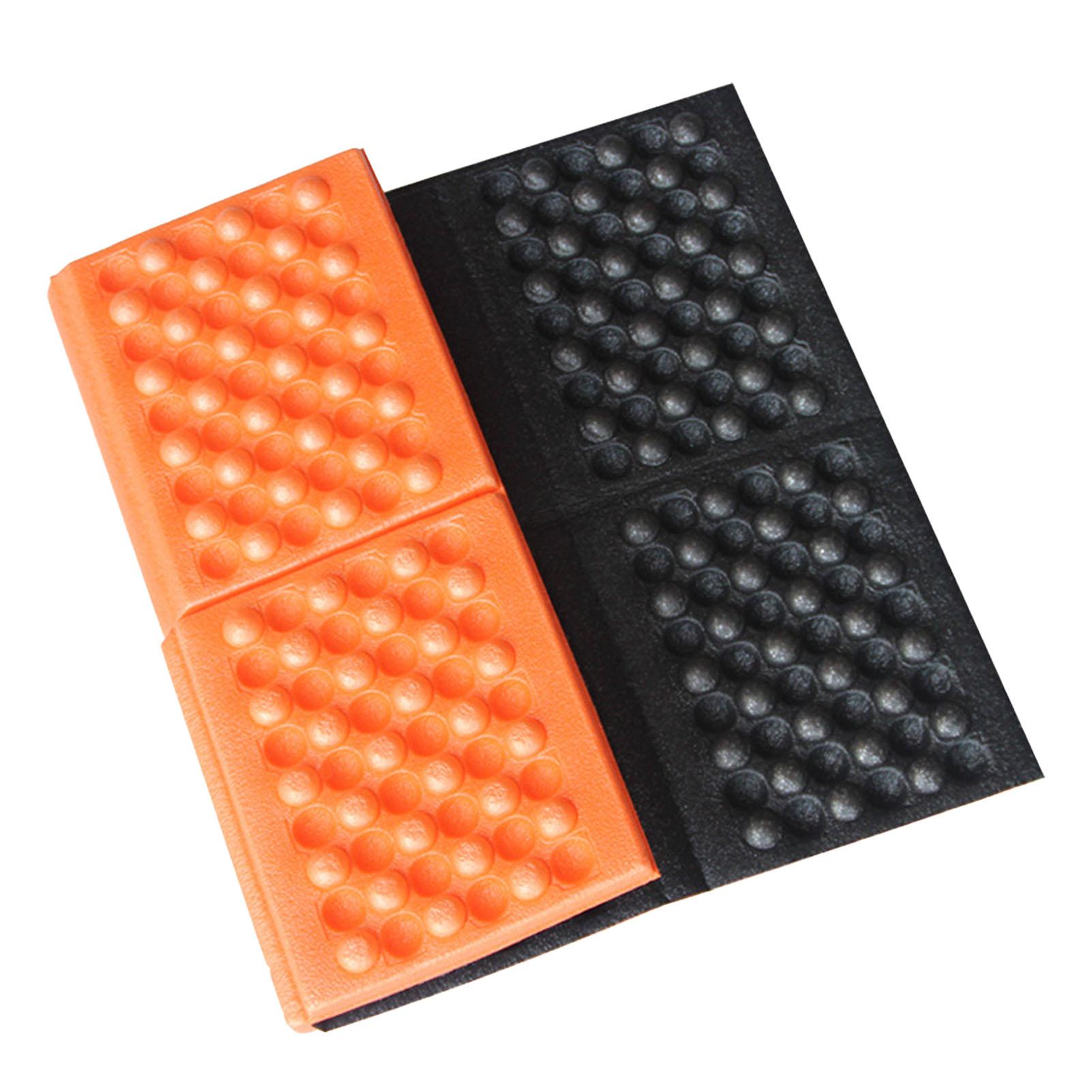 

Уличный складной портативный пенопластовый коврик для сидения Beehive 6 складной пенопластовый коврик для походов 39x28.5x0.9cm/15.4x11.2x0.4in оранжевый