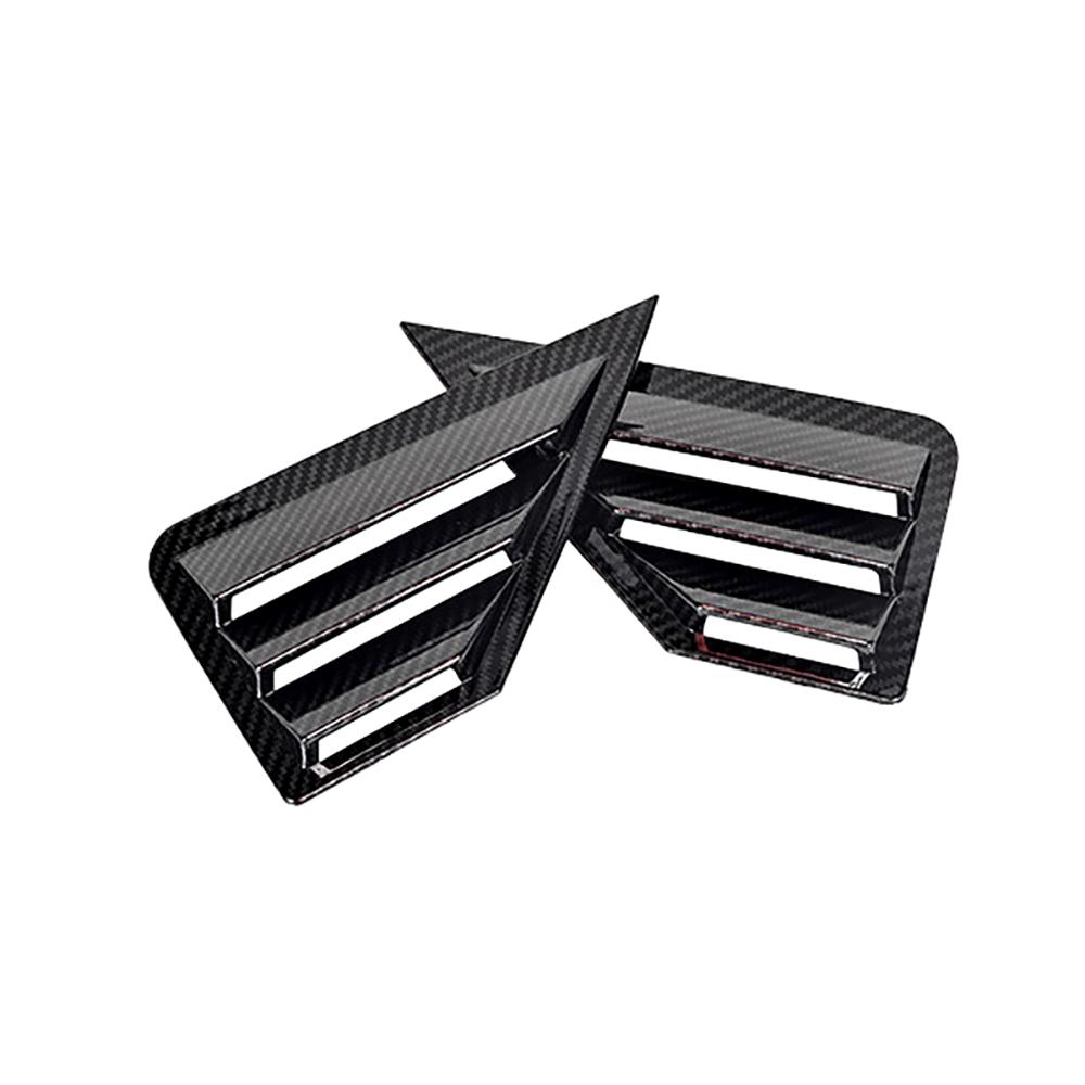 Air Vent Scoop Shades Cover Blinds Fit for Toyota C-HR CHR 2018-2026 Rear Side Window Louver Decoration Covers