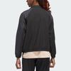 Adidas Select Woven Logo Quick-Dry Cool Basketball Raglan Collar Sports Jacket Women Jackets Black Carbon-Black JL6463