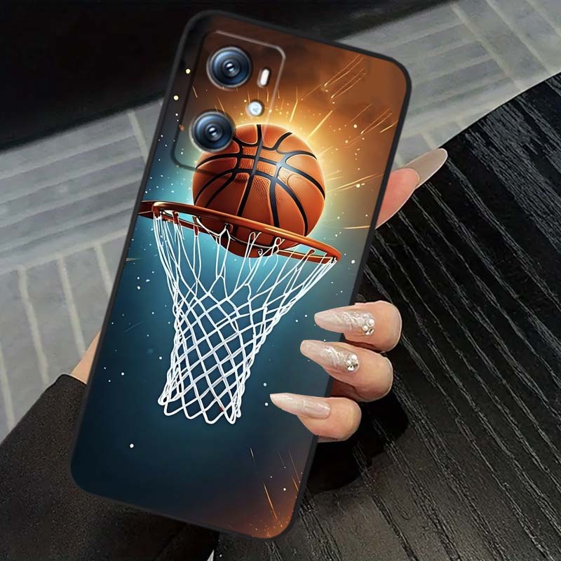 Sports Basketball Cool For OPPO Reno 5 6 7 A96 A40 A58 Realme GT A74 A78 Neo2 A74 A78 Find X5 X3 X7 X8 Black Phone Case