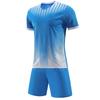 Men Football Jersey Set Custom Team Club Short Sleeved Shorts Comfortable Training Suit Running Pingpong Badmintion Clothes