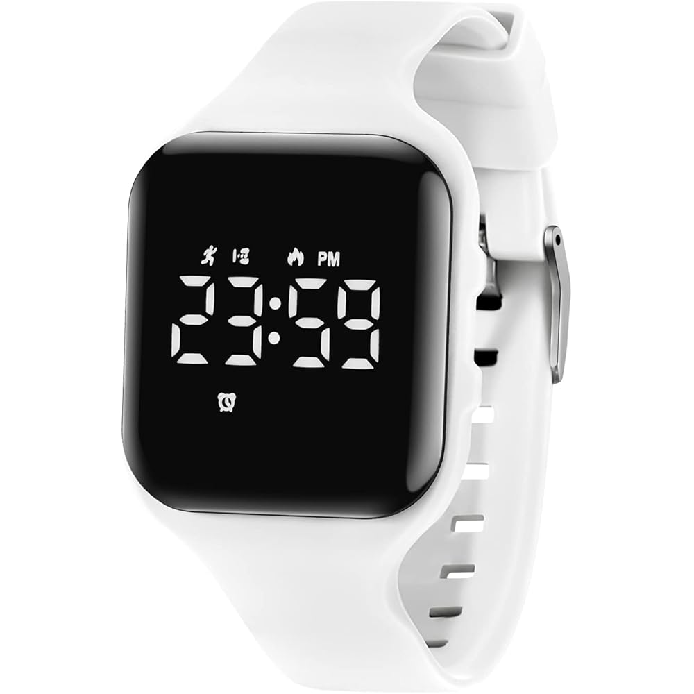 Digital Kids Sports Watch Waterproof 5ATM Activity Tracker Alarm Stopwatch for Boys and Girls