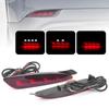 LED Rear Bumper Reflector Lights For Mazda CX-5 CX5 22-23 Mazda 3 Hatchback 6 Atenza 19-22 Flowing Turn Signal DRL Brake Light