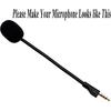 Replacement Game Mic for Steelseries Arctis 1 Headphones Detachable Microphone Boom for Gaming Headsets PS4 Pro PS5 Xbox One X Computer PC Mac 3.5mm