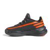 adidas Přední dvůr J Carbon Solar Red Dětské tenisky Černá Šedá-Šest ID8600