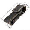 Soporte de linterna seguro montado en la cintura Construcción de nailon resistente a la intemperie Accesorios de viaje para exteriores para el uso de linternas