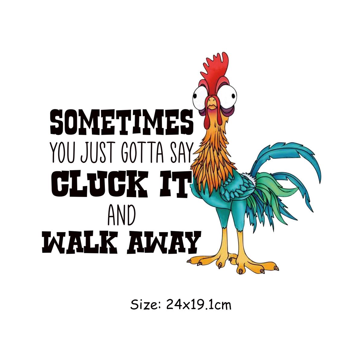 

Забавная термопереносная наклейка с изображением петуха, аксессуар «сделай сам», одежда, аппликации, нашивки для одежды «сделай сам», футболка, маска, джинсы, рюкзак