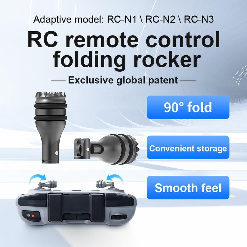 Remote Joystick for DJI Flip/Mavic 3 Pro/Neo/Mini 4 Pro/3 Pro/2/Air 2S/3 RC-N3/RC 2/RC Controller Thumb Rocker Accessory
